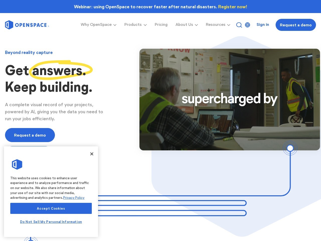 OpenSpace官网 – AI驱动的施工现场记录与分析