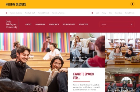 俄亥俄卫斯里昂大学官网