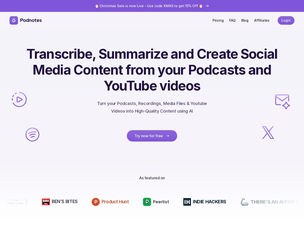 Podnotes