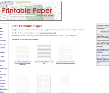 Printable Paper