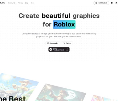 RBLX/ai官网 – Roblox游戏图标和缩略图设计工具