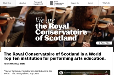 苏格兰皇家音乐戏剧学院官网