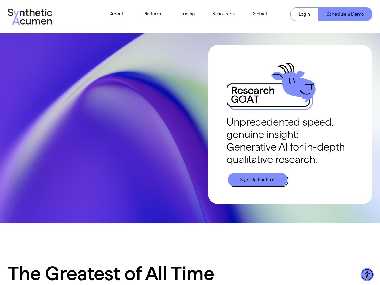ResearchGOAT官网 – 生成AI助力深入定性研究