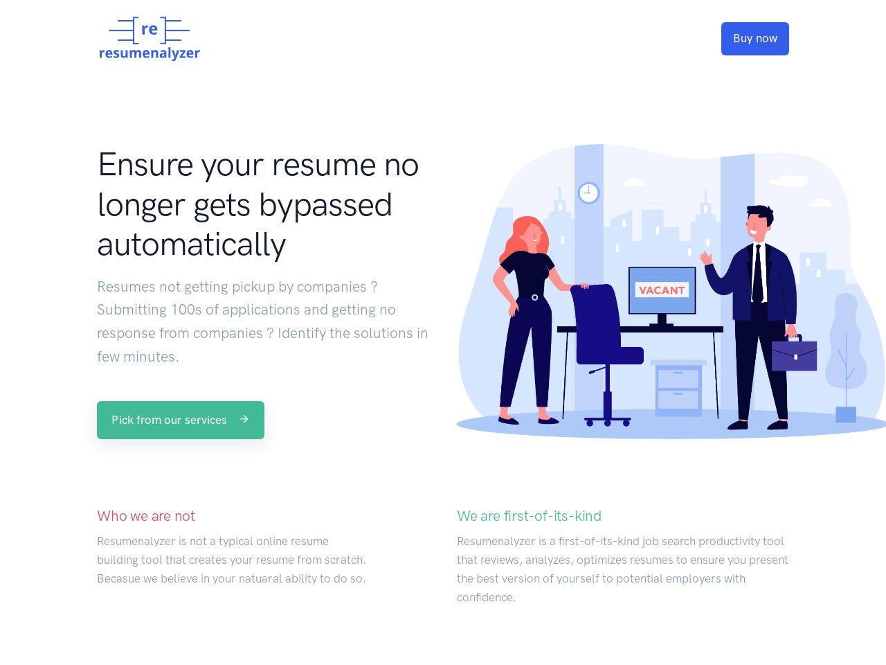 Resumenalyzer官网 – 智能简历分析服务