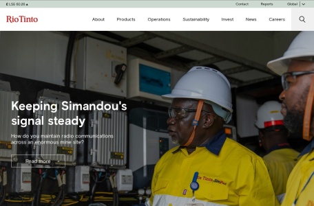 Riotinto官网