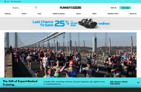 Runner’s World官网