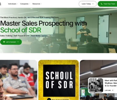 School of SDR官网 – 提升销售发展代表技能的平台