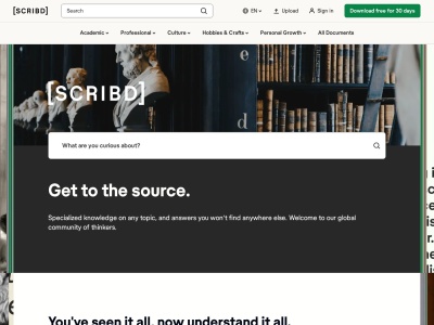 Scribd: Explore