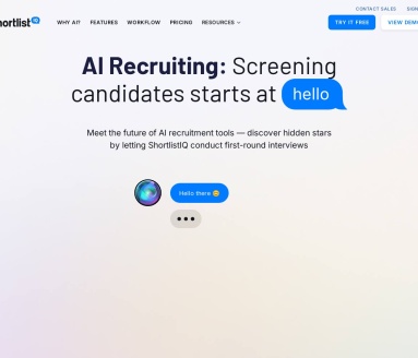 ShortlistIQ官网 – 用AI提升招聘效率