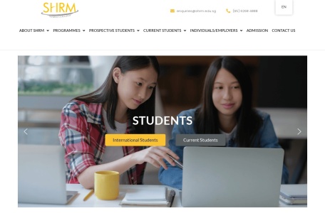 SHRM莎瑞管理学院官网