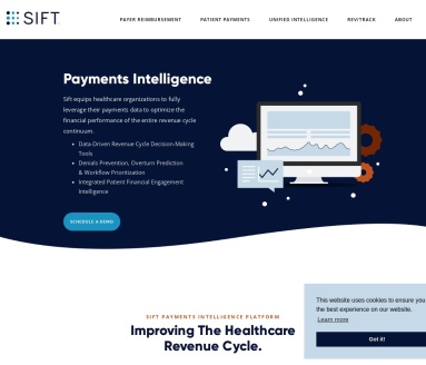 Sift Healthcare官网 – 优化医疗支付管理的智能平台