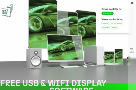 SpaceDesk-将手机或平板变成电脑外接显示器