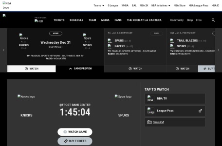 圣安东尼奥马刺队官网