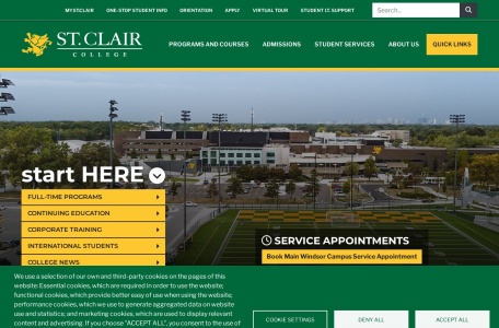 圣克莱尔学院官网