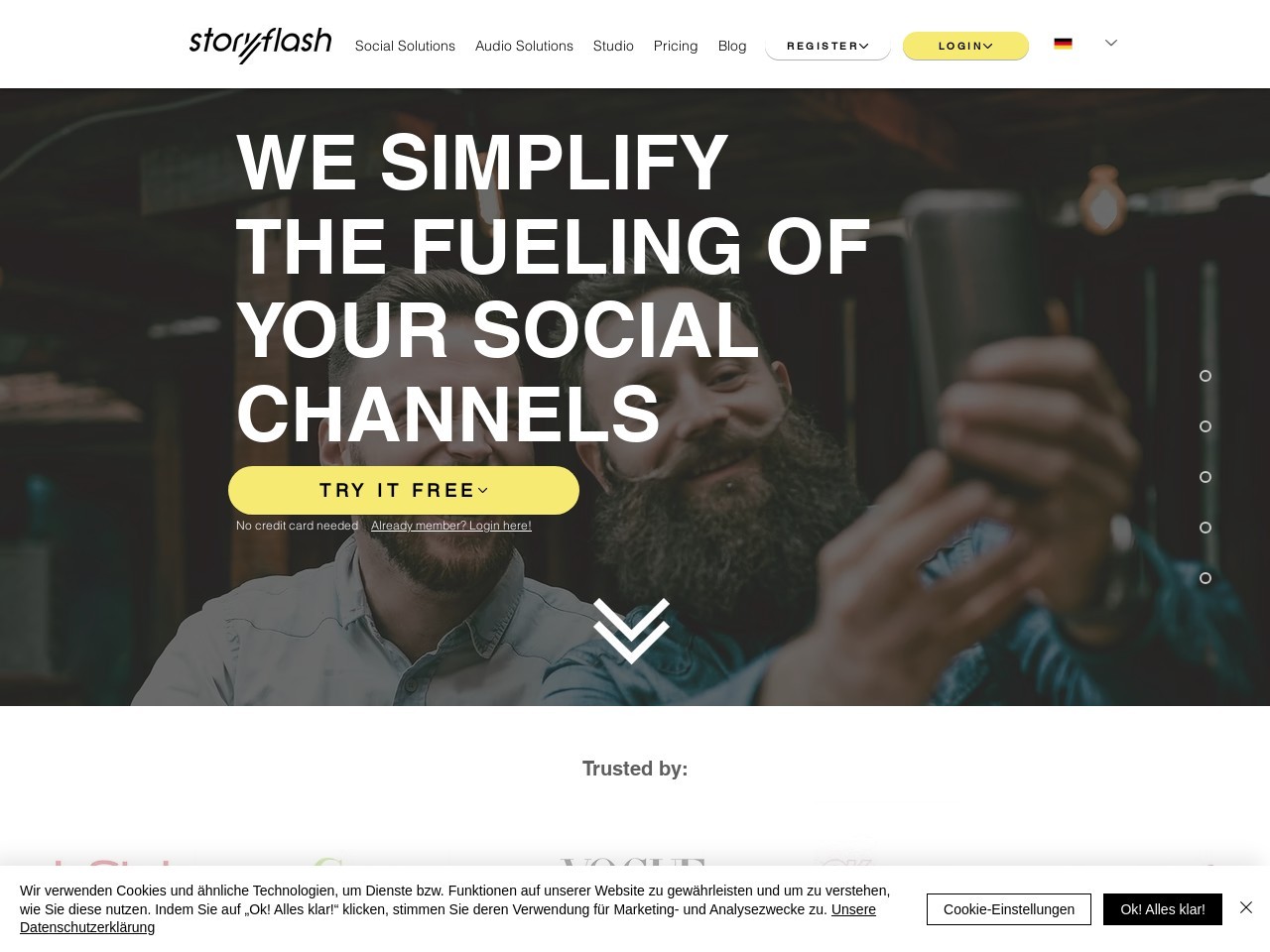 storyflash Audio Suite官网 – 自动化新闻音频转换解决方案
