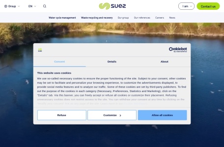 法国Suez苏伊士水务公司官网