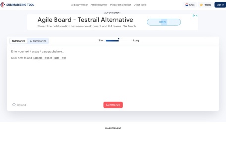 Summarizing Tool