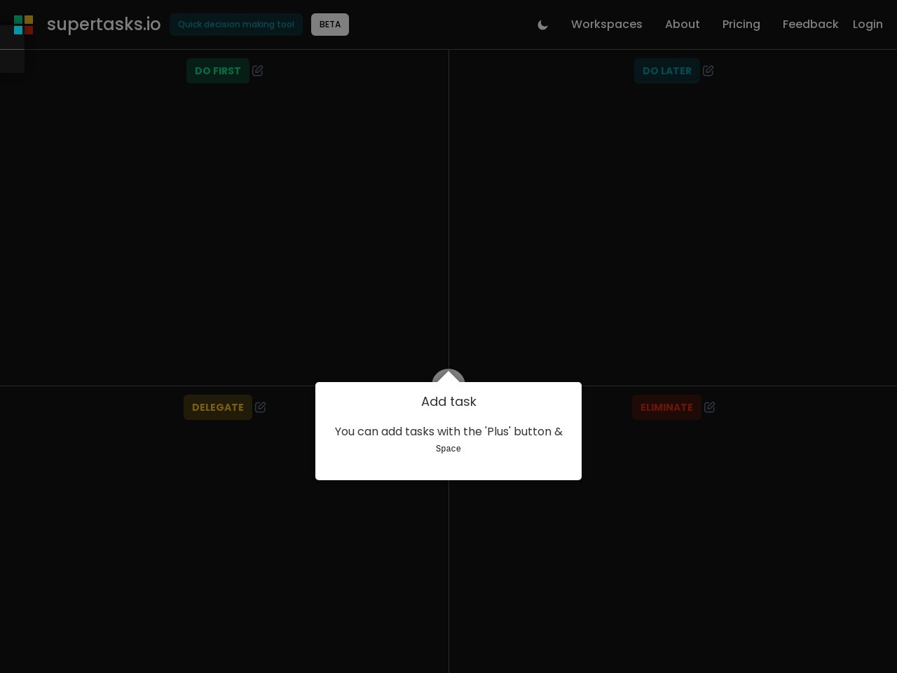 Supertasks.io官网 – 快速决策工具