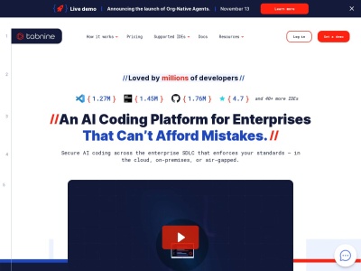 Tabnine AI Code Assistant