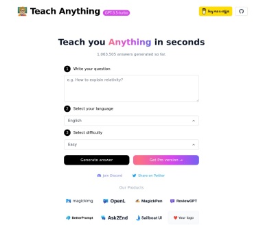 Teach-Anything