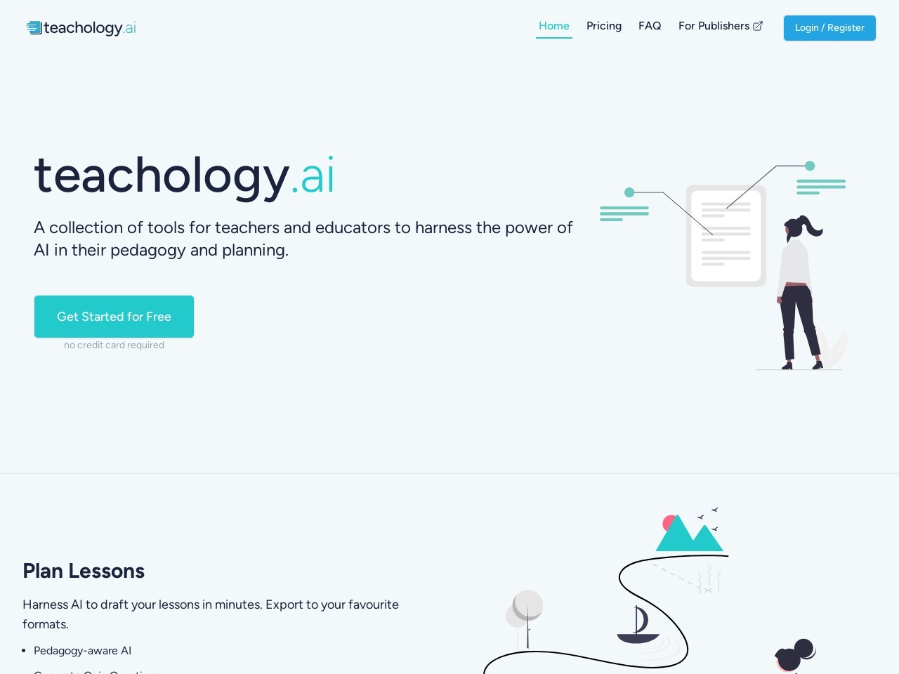 Teachology.ai官网 – 快速创建AI课程计划与评估