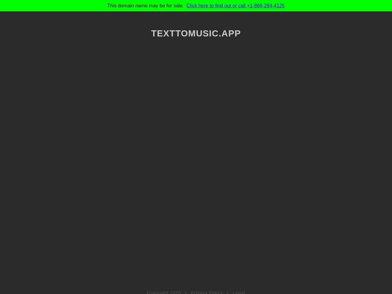 Text to Music APP官网 – 基于描述生成音乐的AI应用