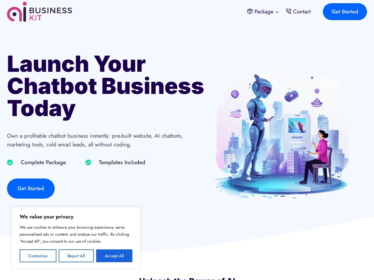 The AI Chatbot Business Kit官网 – 开启数字时代的无限潜力