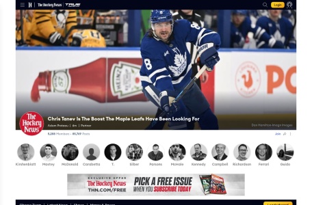 加拿大曲棍球杂志官网