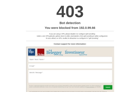 比利时财经时报官网