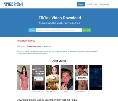 Tiktok视频解析 3