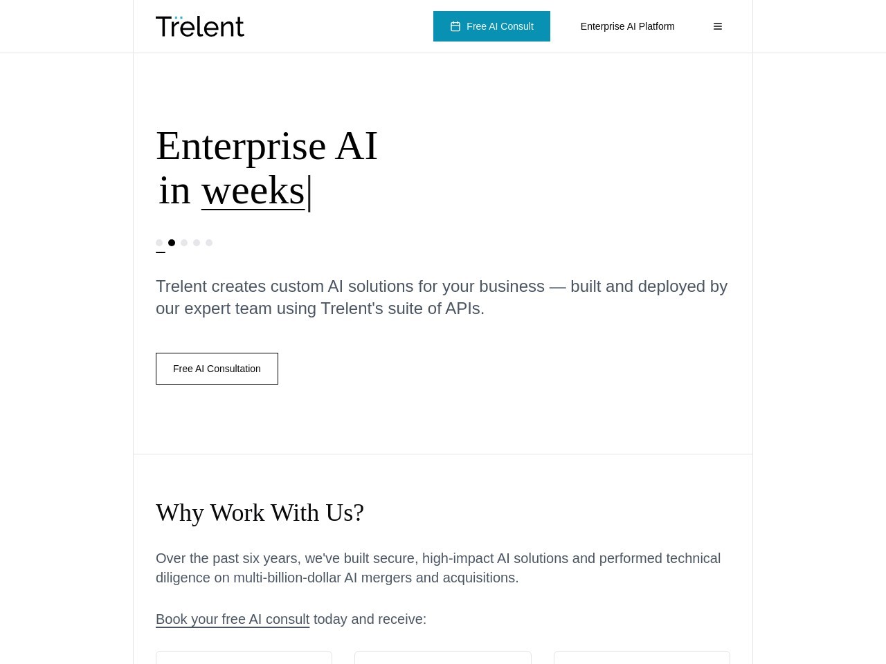 Trelent官网 – 团队安全的AI助手