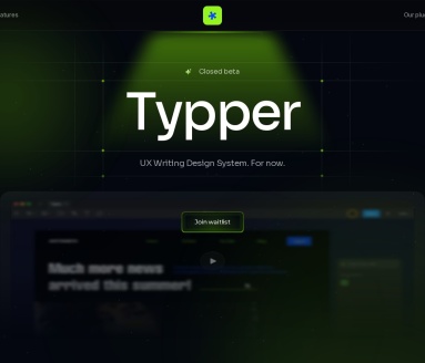 Typper官网 – 为设计师提供智能助手