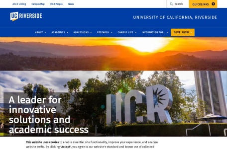 加州大学河滨分校官网