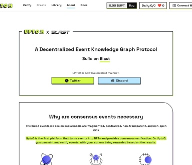 UPTO3官网 – Web3+GPT推特管理工具