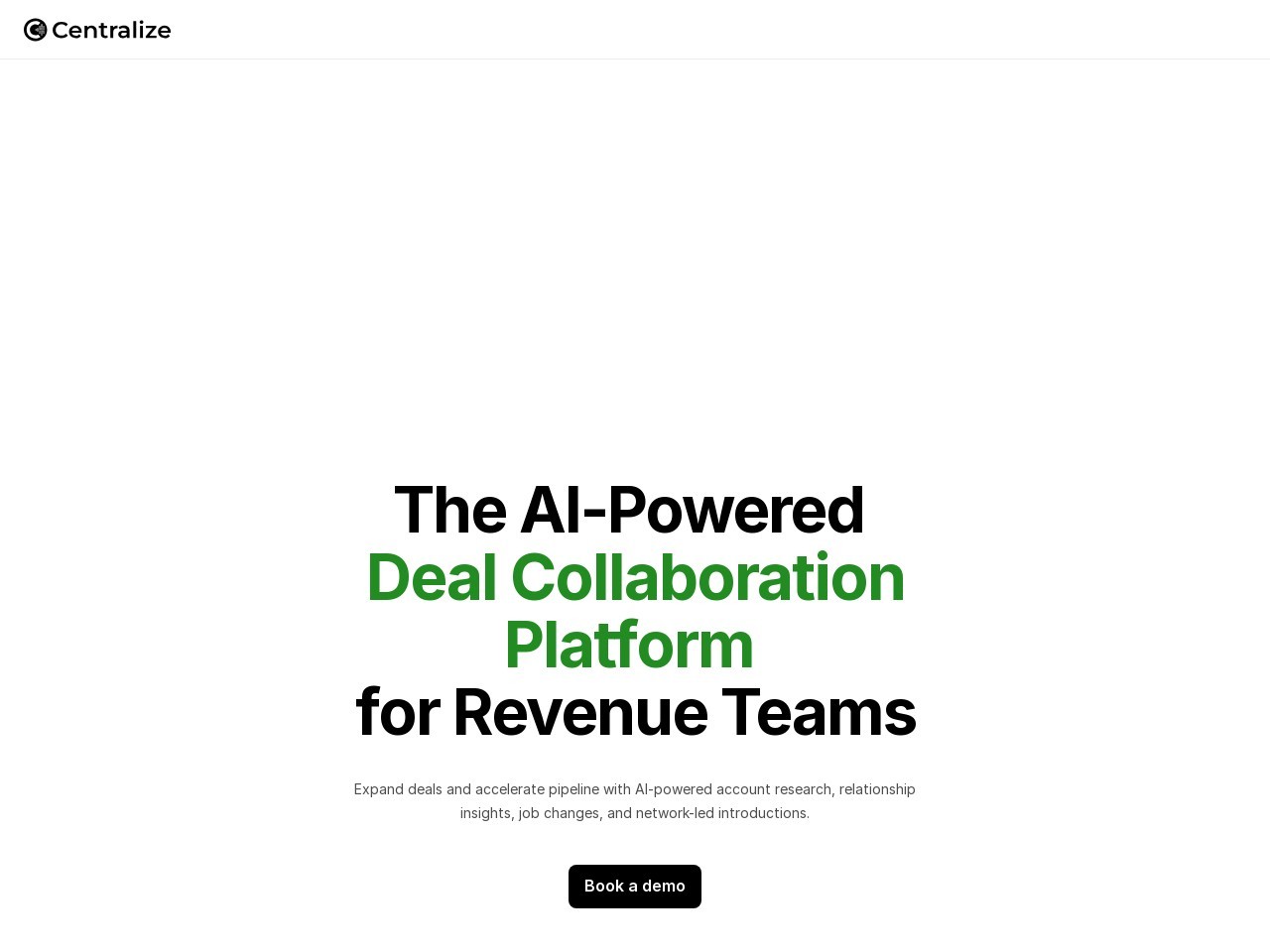 AI-Powered Relationship Intelligence Platform官网 – 提升销售团队效能的智能工具