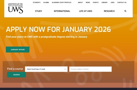 西苏格兰大学官网