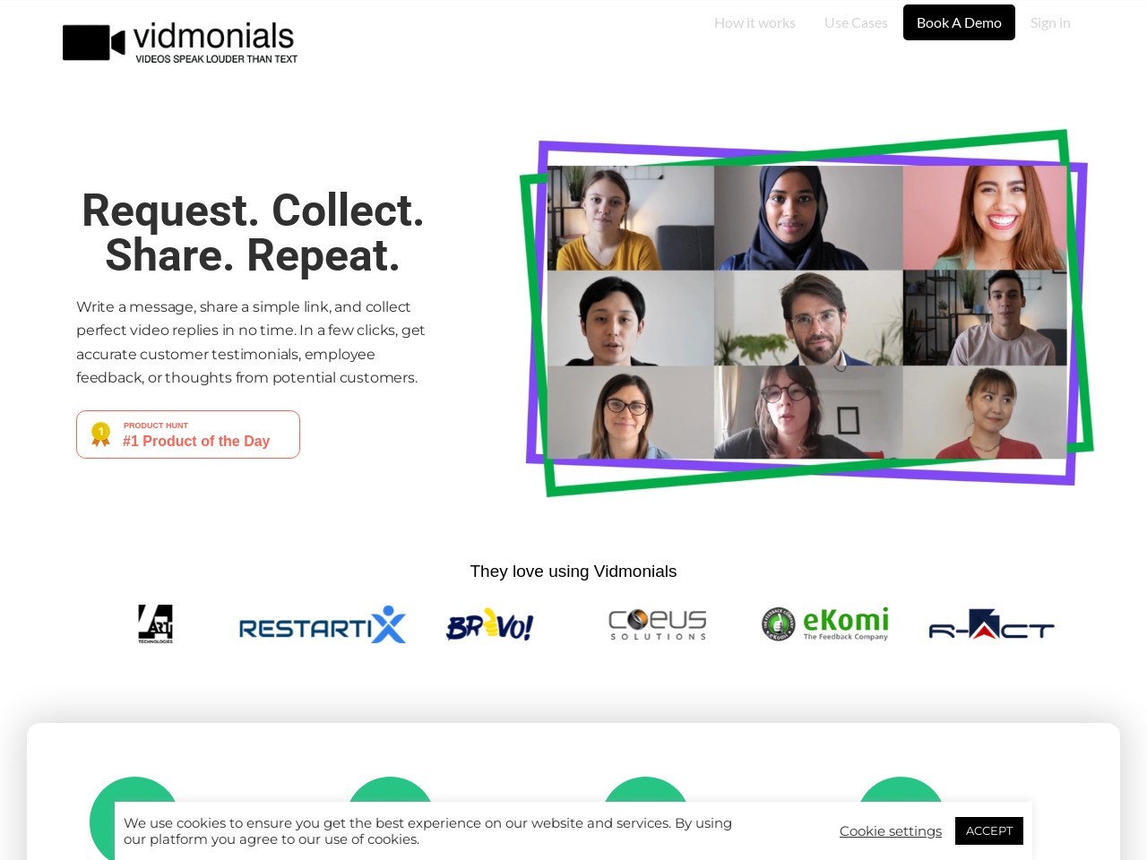 Vidmonials官网 – 提升客户信任与参与度的远程视频录制软件
