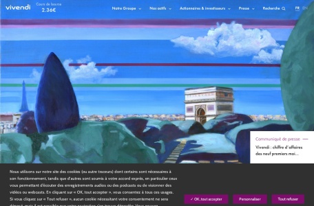 法国Vivendi威望迪集团官网