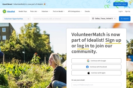 VolunteerMatch官网