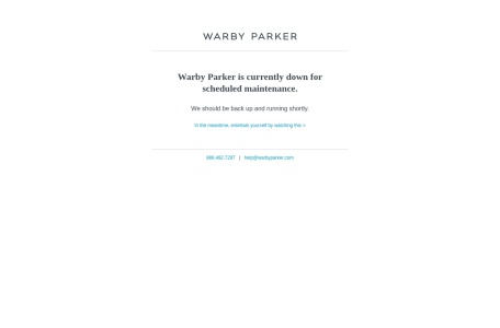 Warbyparker官网