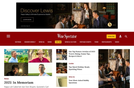 Wine Spectator官网