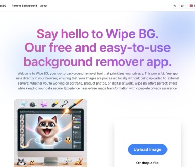 Wipe BG （AI抠图）