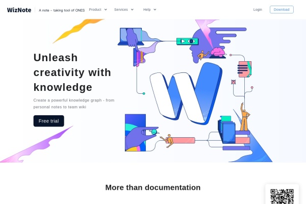 WizNote为知笔记首页