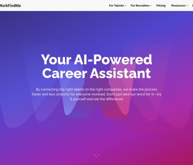 WorkFindMe官网 – AI驱动的智能求职平台