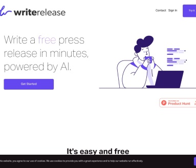 Writerelease官网 – 快速便捷的新闻稿写作工具