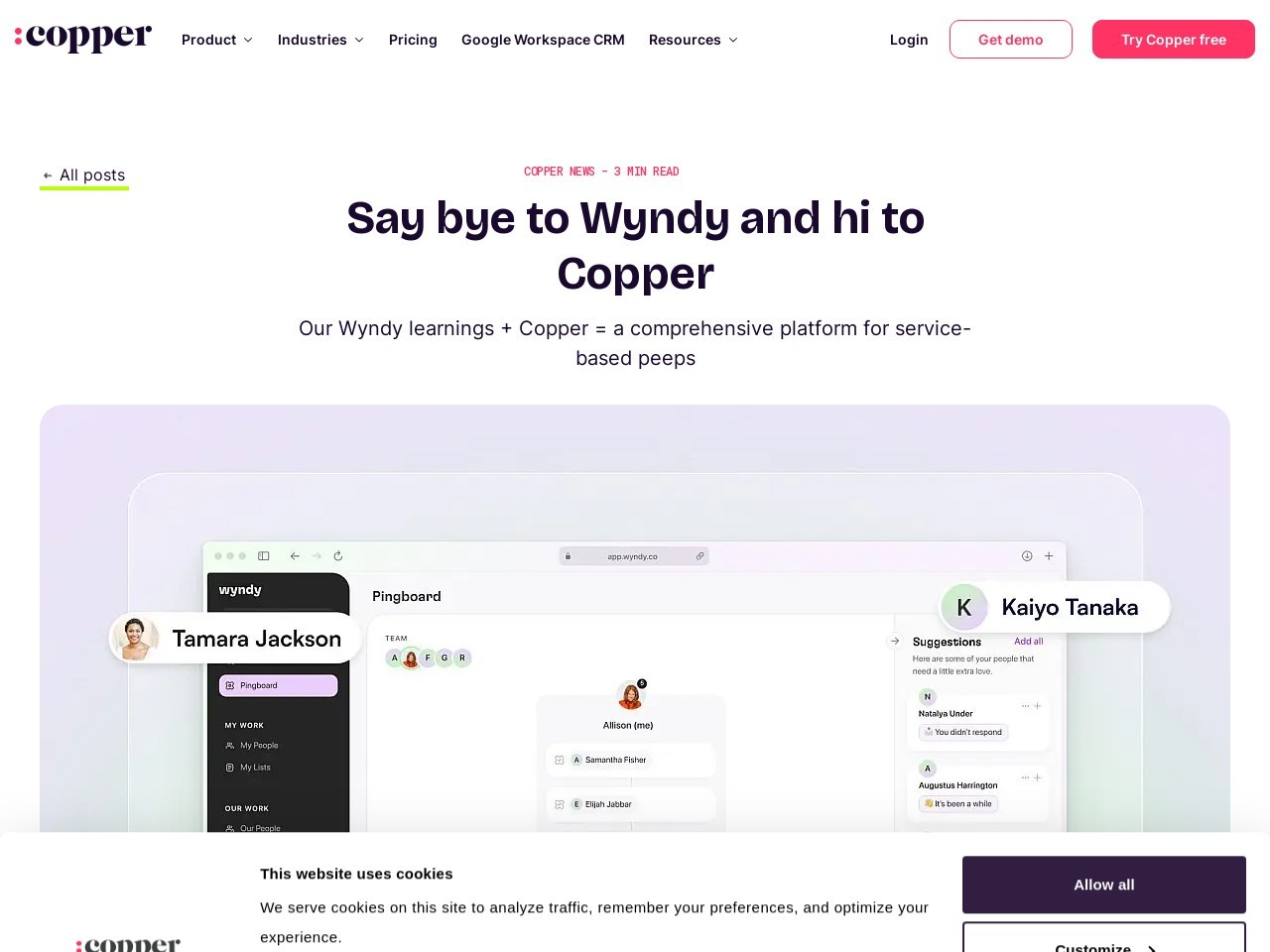 Wyndy官网 – 高效管理人际关系的平台