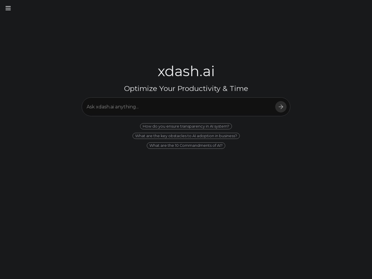 Xdash官网 – 快速高效的搜索引擎