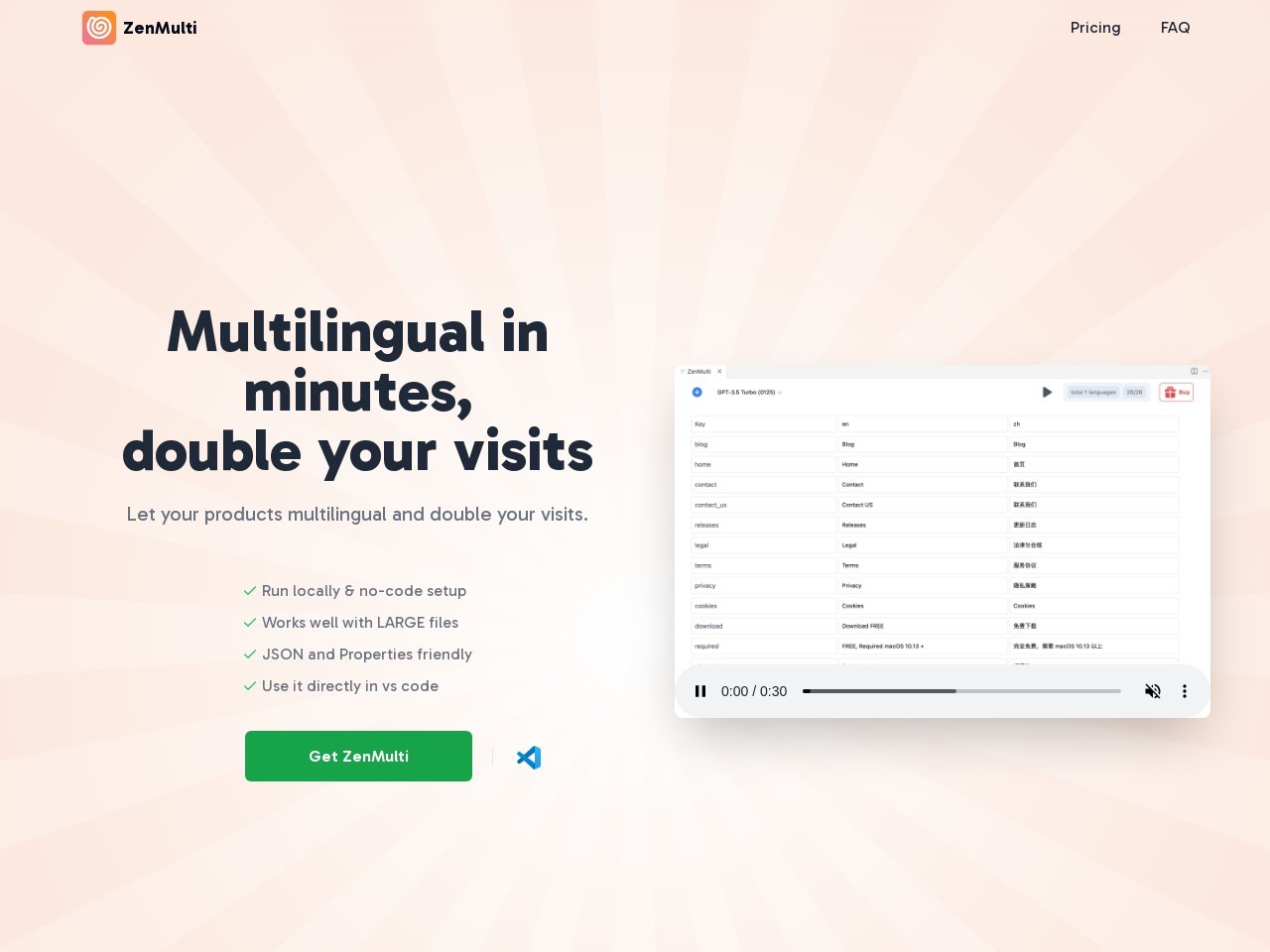 ZenMulti官网 – 高效的多语言解决方案